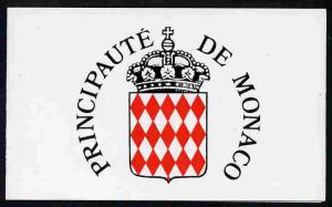 Booklet - Monaco 1990 Old Monaco (La Rampe Major) 21f boo...