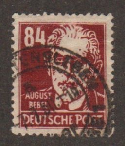 Germany - Scott # 10N44  A. Bebel - used