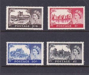 Great Britain 1959 EII SG 595-598 set of 4 MLH