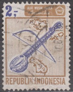 Indonesia Scott #709 1967 Used