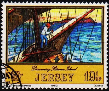 Jersey. 1983 19 1/2p S.G.306 Fine Used