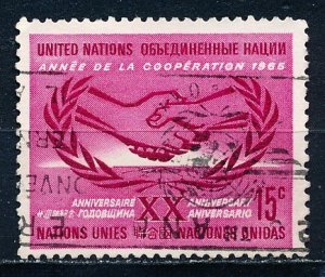 United Nations - New York #144 Single Used