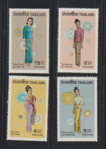 Thailand SC  629-32 Mint, Never Hinged