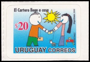 Uruguay 2000 Sc 1840 Children's Painting CV $5.25