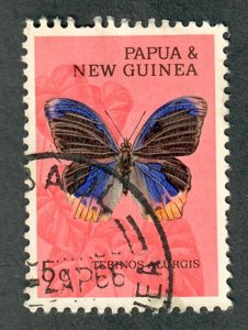 Papua New Guinea #212 used single
