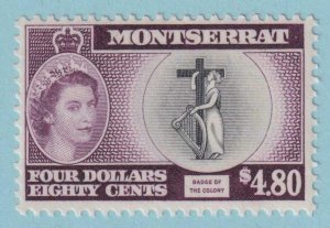 MONTSERRAT 142  MINT LIGHTLY HINGED OG * NO FAULTS VERY FINE! - MKL