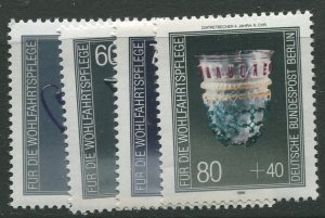 STAMP STATION PERTH Germany #9NB238-241 Glassware Type 1986- Set - MNH