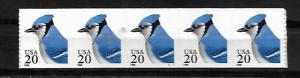 US 3053 MNH BLUE BIRD COIL PNC5 S111