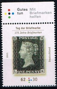 Germany 2015,Sc.#B1108 MNH Stamp Day: 175 years Penny Black