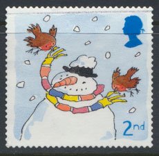 Great Britain SG 2238 SC# 2002 Used self Adhesive Christmas 2001  see details 