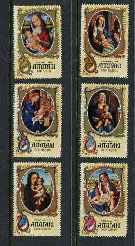 Aitutaki #104-9 MNH (Box2)