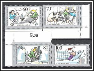 Germany Berlin #9NB279-9NB282 Semi-Postal MNH