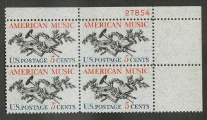 1252 MNH Plate Block 