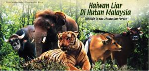 Malaysia 2004 Wildlife The Malaysian Forest Presentation Folder Tiger Elephants