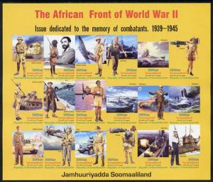 Somaliland 2011 The African Front of World War II #1 impe...