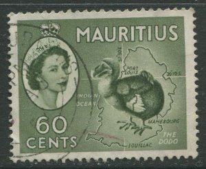 STAMP STATION PERTH Mauritius #261 QEII Definitive Issue FU 1953-1954