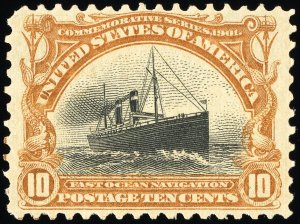 US Stamps # 299 MNH XF Fresh Scott Value $300.00