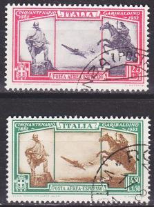 ITALIEN ITALY [1932] MiNr 0406-07 ( O/used )