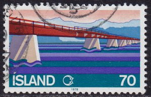 Iceland - 1978 - Scott #510 - used - Bridge