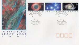 Australia 1992 International Space Year FDC