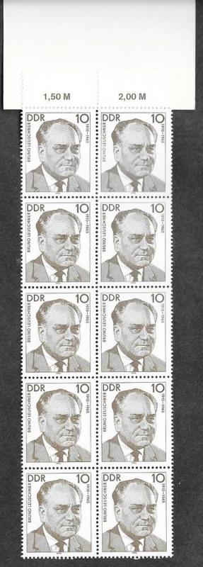 Germany DDR 2792 Complete Booklet!