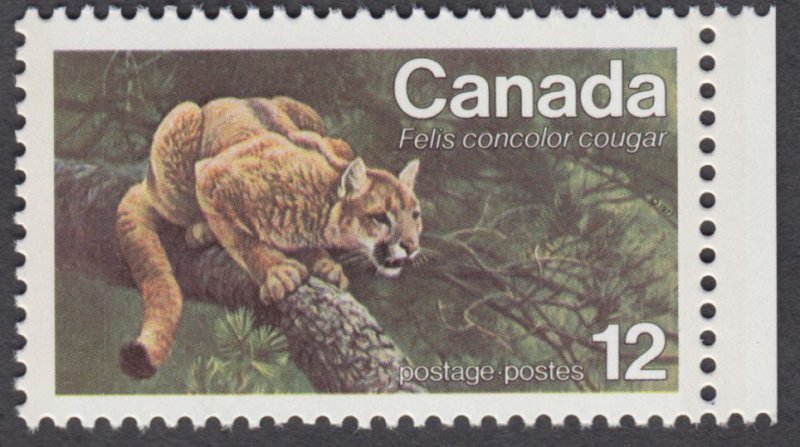 Canada - #732 Endangered Wildlife - Eastern Cougar - MNH