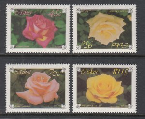 Ciskei 225-228 Flowers MNH VF