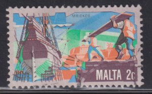 Malta 594 Ship Building 1981