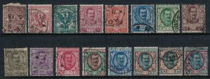 Italy #76-91  CV $53.80