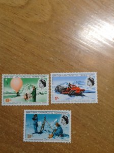 British Antarctic Territory  # 21-23  MNH