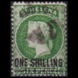 ST.HELENA 1882 - Scott# 32 Queen Victoria Set of 1 Used