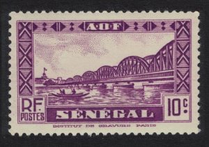 Senegal Faidherbe Bridge Boat Dakar 6c 1935 MH SC#147 SG#144