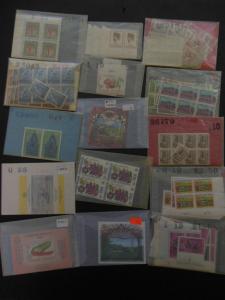 INDONESIA : Large accumulation of all VF MNH singles & sets. Many Better items.