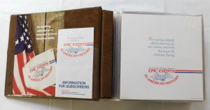 Epic Events American History Fleetwood 50 Event Covers in Album 1979 1980