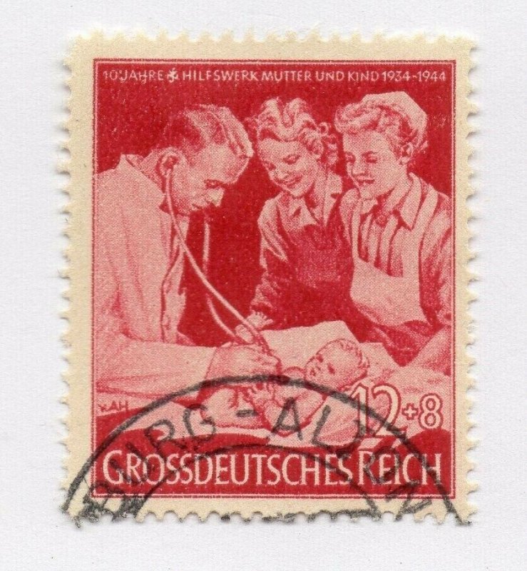 Germany 1943 Early Issue Fine Used 12pf. NW-100704