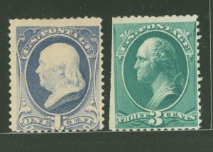 United States #206/207  Multiple