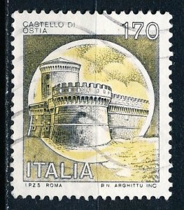 Italy #1418 Single Used