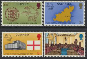 Guernsey  SG 114-117  SC# 111-114 MLH UPU see details