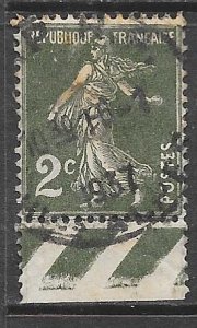 France 157: 2c Sower, used, F-VF
