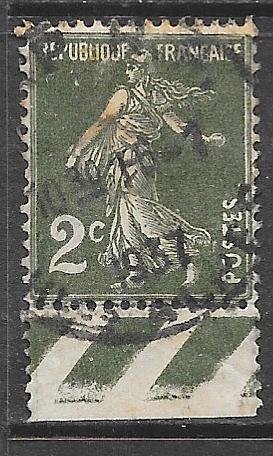 France 157: 2c Sower, used, F-VF