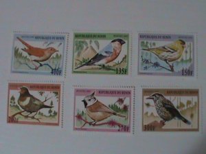 ​BENIN-1997-COLORFUL-BEAUTIFUL-LOVELY BIRD-MNH -VF-LAST ONE-HARD TO FIND