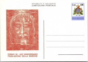 San Marino, Government Postal Card