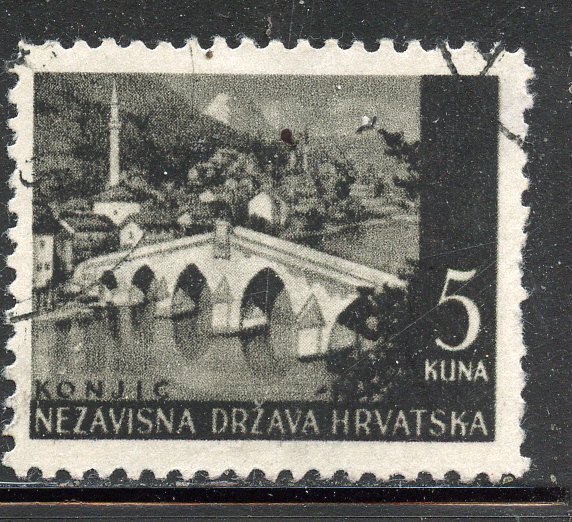 Croatia # 38, Used.