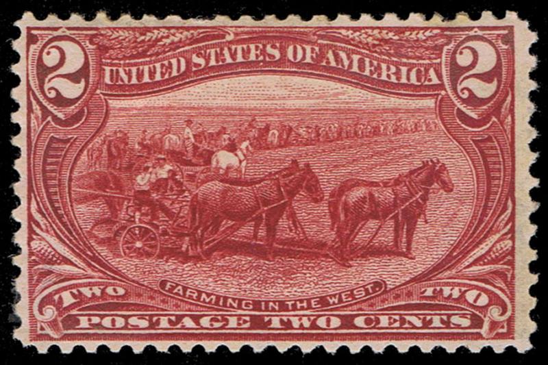 EXCEPTIONAL GENUINE SCOTT #286 XF MINT PRISTINE OG NH SCV $67 - PRICED TO SELL