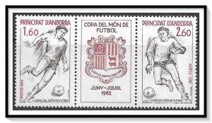 Andorra French #297a Soccer Players MNH