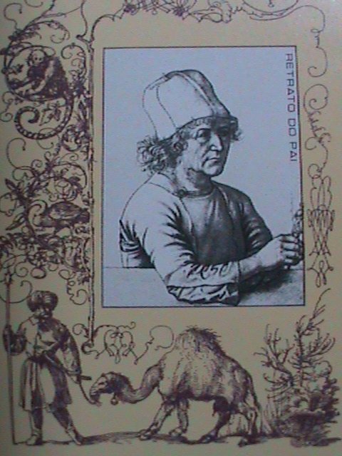 ​ST.THOMAS 1979 SC#528-ALBRECHT DURER 450TH DEATH ANNIVERASARY S/S CTO-NH  VF