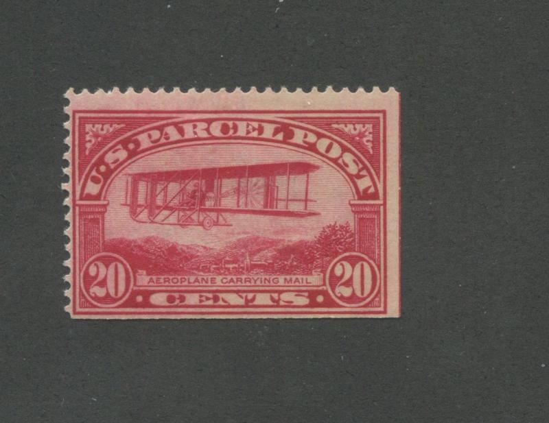 1913 United States Parcel Post Stamp #Q8 Mint Hinged F/VF Original Gum