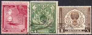 Pakistan #O32-O34 Used Set