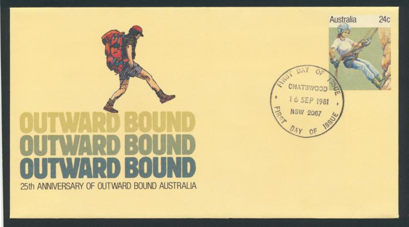 Australia PrePaid Envelope 1981  E94 Outward Bound