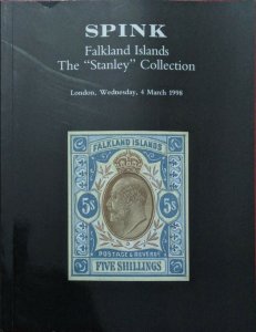 Auction Catalogue The Stanley Collection of FALKLAND ISLANDS Stamps Covers etc